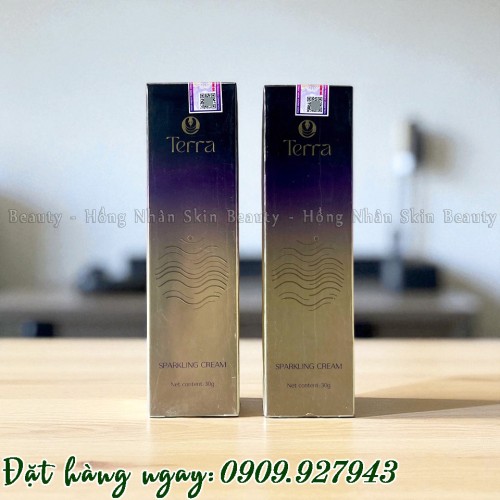 KEM TÁI CẤU TRÚC HOA XÀ TERRA (Sparkling Cream)
