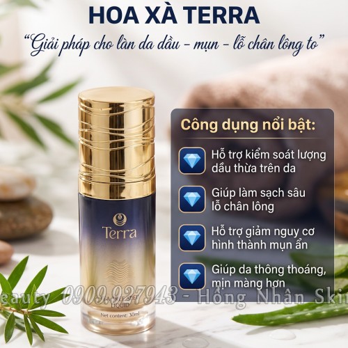 SERUM KỀM DẦU HOA XÀ TERRA (TEA TREE SEED LIQUID)